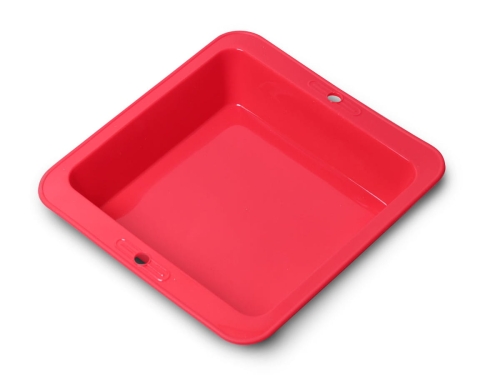 Kwadratowa forma silikonowa Kamille do pieczenia ciast