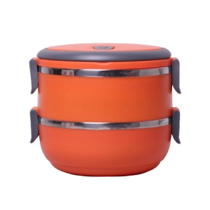 Pojemnik obiadowy, lunchbox na żywność dwukomorowy 1,4L