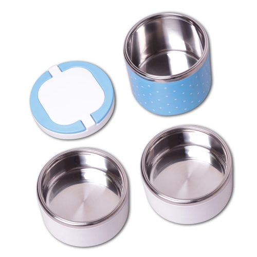 lunchbox 1080 ml Kamille duży pojemnik obiadowy z uchwytami