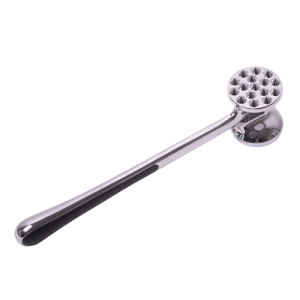 Solidny stalowy dwustronny tłuczek do mięsa