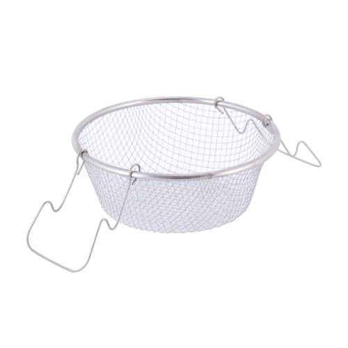 Garnek do głębokiego smażenia 4L Kamille kosz frytki 24 cm