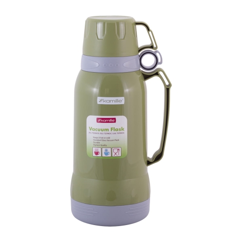 Termos do herbaty 1,8L Kamille z kubkami wkład szklany