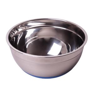 Miska kuchenna ze stali nierdzewnej, silikonowe dno 26cm