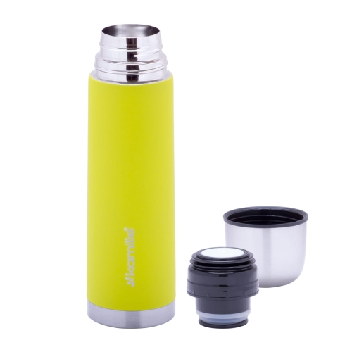 Szczelny kubek termiczny Kamille bidon 0,5 litra stalowy