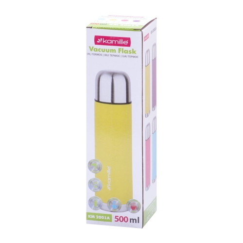 Kubek termiczny Kamille kompaktowy bidon próżniowy 500 ml