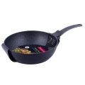 Patelnia głęboka 26 cm Kamille powłoka marmurkowa non stick