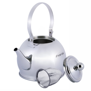 Piękny czajnik imbryk imbryczek ze stali nierdzewnej 0,8L