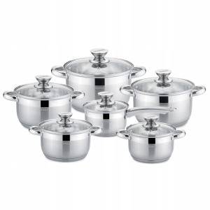 GARNKI ZESTAW KOMPLET GARNKÓW GAZ INDUKCJA OFENBACH