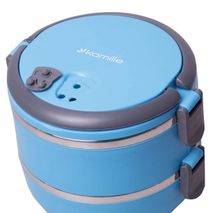 Pojemnik obiadowy, lunchbox na żywność dwukomorowy 1,4L