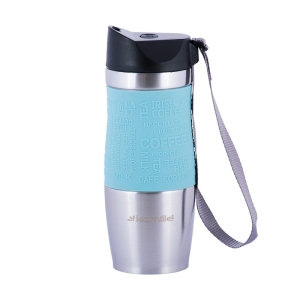 Kubek termiczny z antypoślizgową nakładką  "Coffe" 380ml