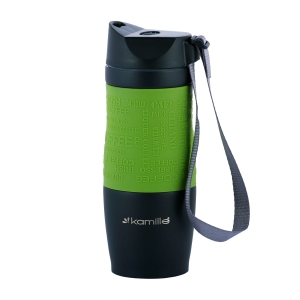 Kubek termiczny z antypoślizgową nakładką  "Coffe" 380ml