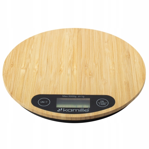 Waga kuchenna cyfrowa Kamille z dużym wyświetlaczem LCD