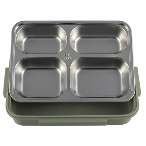 pojemnik obiadowy z przegrodami lunchbox do pracy szkoły szczelny