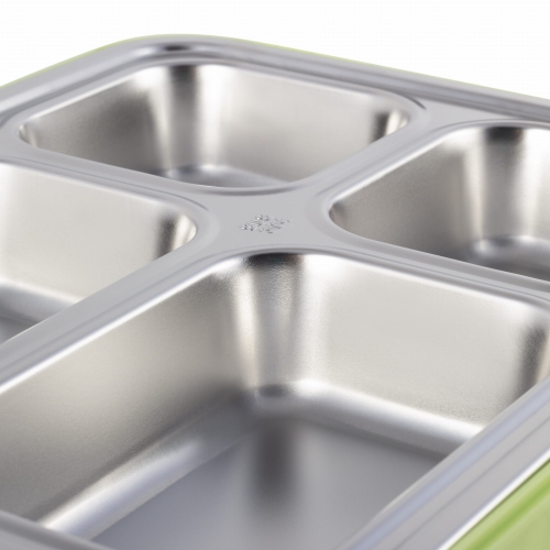 Pojemnik na żywność Kamille lunch box z podziałem na porcje