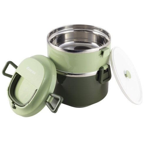 Pojemnik na żywność Kamille 1700 ml lunch box z przegrodą