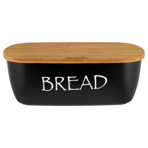 Chlebak pojemnik bambusowy z deską 2w1