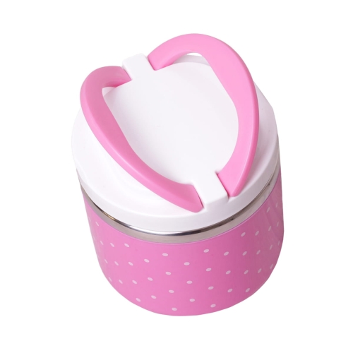 pojemnik obiadowy 680 ml Kamille stalowy lunchbox z uchwytami