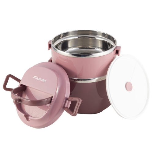 Lunch box Kamille menażka na obiad i przekąski 1,7 litra