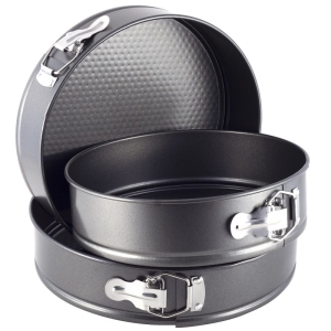 Zestaw 3 tortownic, form do pieczenia 24/26/28 cm NON-STICK