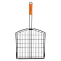 Ruszt grillowy Kamille 33cm stalowy kosz do grilla BBQ