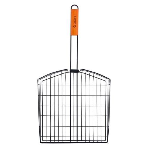 Ruszt grillowy Kamille 33cm stalowy kosz do grilla BBQ