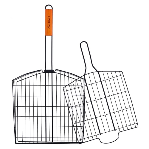 Kosz do grillowania Kamille ruszt do mięsa i warzyw 33 cm