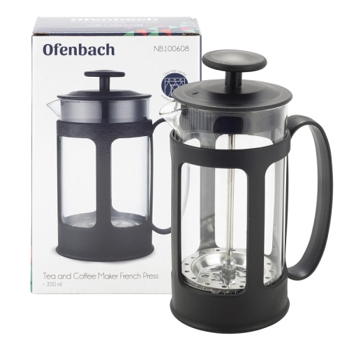 french press 350 ml Ofenbach NB100608 czarny nowoczesny zaparzacz