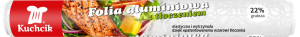 Folia aluminiowa spożywcza tłoczona 6m gruba