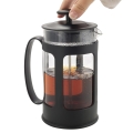 nowoczesny french press Ofenbach 1000 ml matowa czarna obudowa