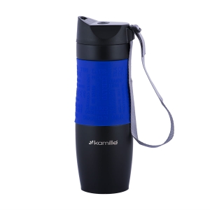 Kubek termiczny z antypoślizgową nakładką  "Coffe" 480ml