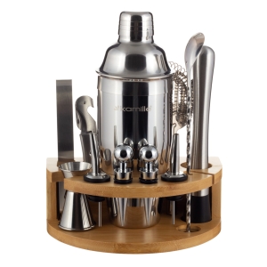 Zestaw barmański 11el. z podstawką drinków koktajli