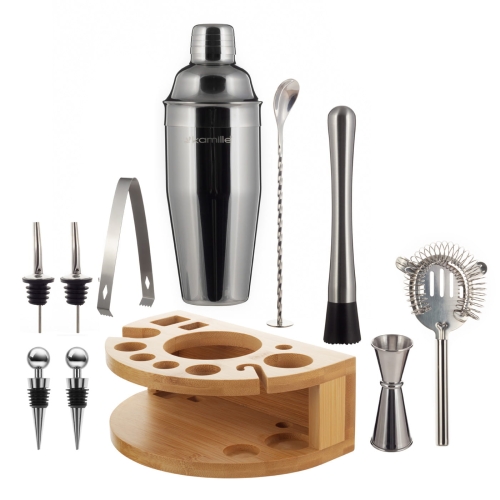 Profesjonalny zestaw do drinków Kamille shaker akcesoria barmańskie