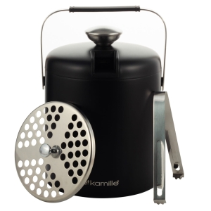 Wiaderko do lodu cooler pojemnik + szczypce