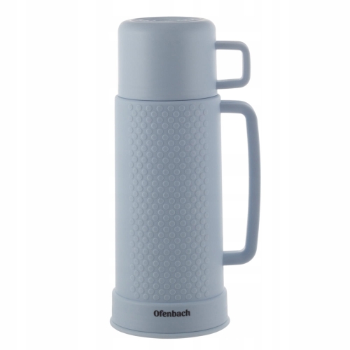 termos turystyczny 1L bidon z kubkiem i uchwytem