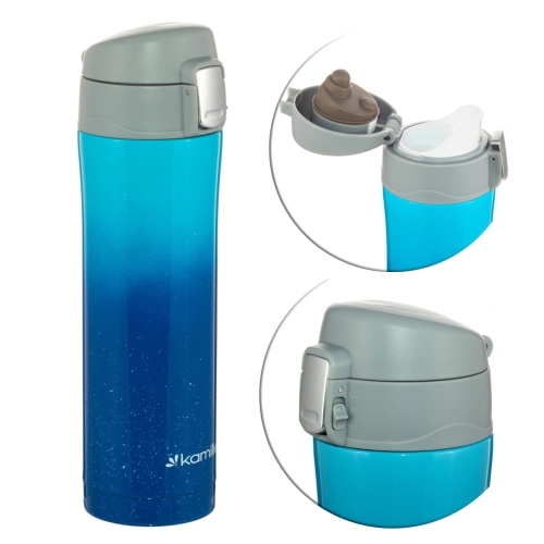 Kubek termiczny Kamille 450ml ombre stalowy termos