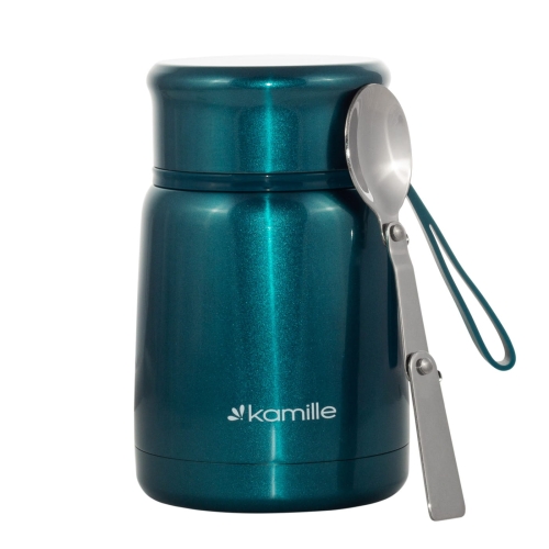 Termos na jedzenie Kamille 800ml lunchbox próżniowy ze stali nierdzewnej