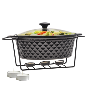 Podgrzewacz, naczynie waza ceramiczna z podgrzewaczem 3,5l