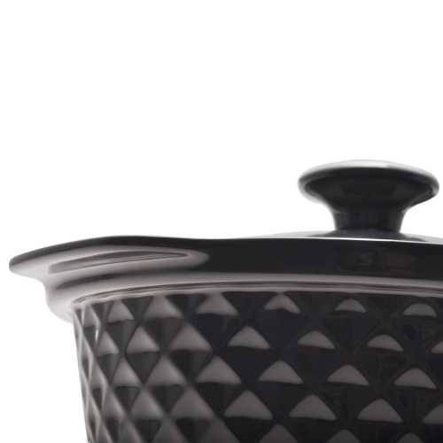 Ceramiczna waza do zupy Kamille z pokrywką i podgrzewaczem