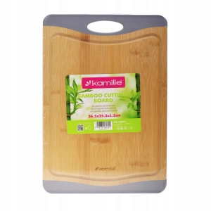 Bambusowa deska kuchenna do krojenia, serwowania eko