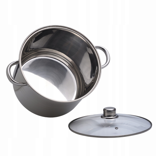 Garnek Kamille 10,5L stal nierdzewna wysoki garnek kuchenny