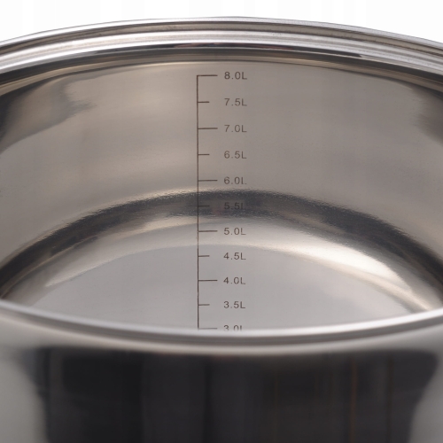Garnek gastronomiczny 8,5L wysoki Kamille KM5403