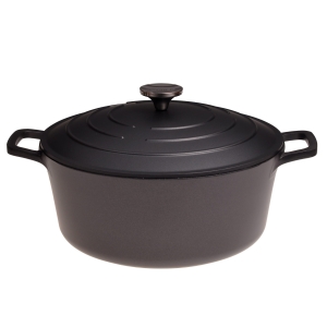 Garnek brytfanna kociołek z powłoką marmurową 6,5L