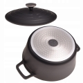 Garnek 4,5L marmurkowy Kamille