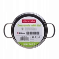 Garnek stalowy 2L Kamille KM5412