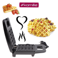 Praktyczna gofrownica Kamille 800W do klasycznych i belgijskich gofrów