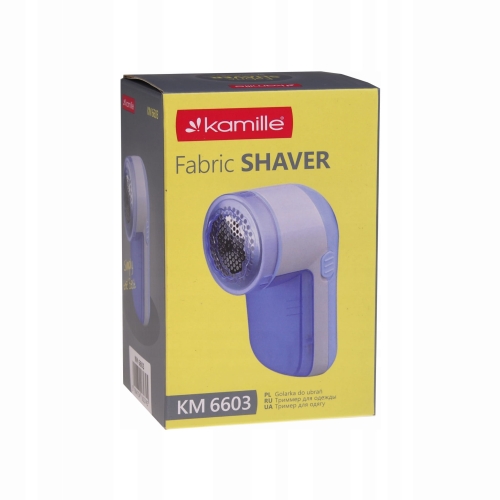 golarka do ubrań Kamille akumulatorowa do usuwania kulek z ubrań