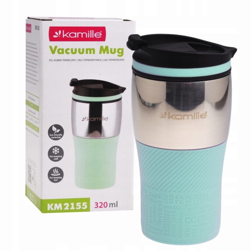 Termos kubek Kamille 320ml stal nierdzewna szczelny