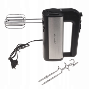 Mikser robot kuchenny ręczny 5 BIEGÓW + 4 końcówki