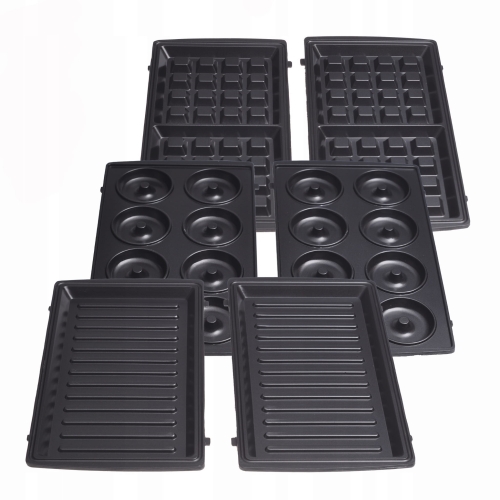 opiekacz kuchenny 5w1 Kamille grill toster gofrownica z powłoką nieprzywierającą