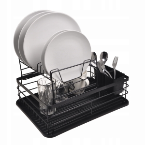 Suszarka ociekacz do naczyń z tacą i pojemnikiem